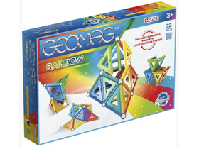 Geomag 20GMG00371 Rainbow 72 db-os mágneses építőjáték