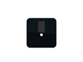 Aeno BS2S Testmérleg, fekete (ABS0002S) Aeno BS2S Testmérleg, fekete (ABS0002S)