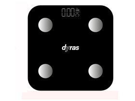 Dyras BTPS-2401B Bluetooth osobna vaga, crna Dyras BTPS-2401B Bluetooth osobna vaga, crna