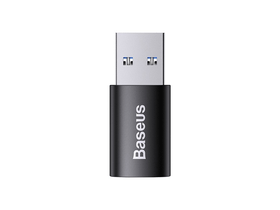 CHG Baseus Ingenuity Mini USB Type-A – USB Type-C OTG adapter, fekete