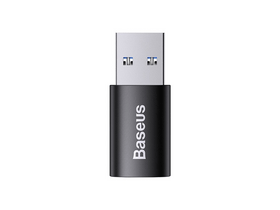 Baseus Ingenuity Mini USB Type-A – USB Type-C OTG adapter, fekete Baseus Ingenuity Mini USB Type-A – USB Type-C OTG adapter, fekete