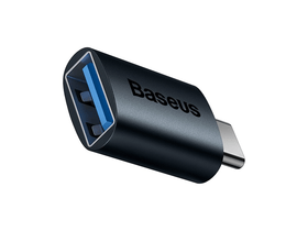 CHG Baseus Ingenuity Mini USB Type-C – USB Type-A OTG adapter, kék