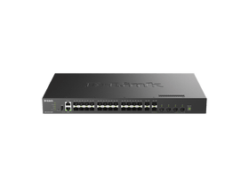 D-LINK Switch 10G Layer 3 Stackable Managed Switches 28x10G SFP+ + 4x25G SFP28 Multi-Gigabit L3 10G, DXS-3410-32SY/E