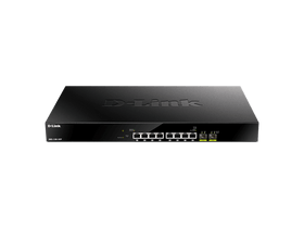 D-LINK Switch 8x2.5Gbps(8xPOE) + 2xGigabit SFP+, Menedzselhető, DMS-1100-10TP