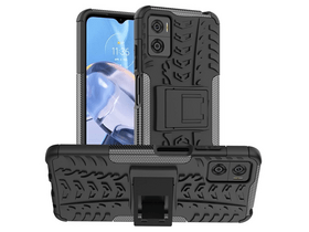 Gigapack Motorola Moto E22/E22i Defender szilikon telefonvédő tok, fekete (GP-137646)