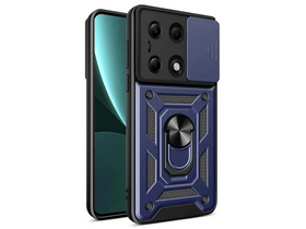 Gigapack Poco M6 Pro 4G Defender szilikon telefonvédő tok, sötétkék (GP-157146)