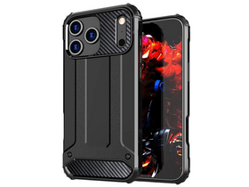 Gigapack iPhone 17 Pro Szilikon tok, fekete (GP-173259)