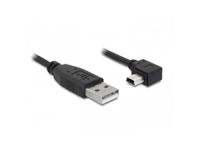 Delock 82682 USB 2.0-A apa - USB mini-B átalakító kábel, 2m Delock 82682 USB 2.0-A apa - USB mini-B átalakító kábel, 2m