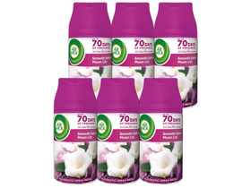 Air Wick Freshmatic Légfrissítő utántöltő, Bársonyos szatén és Éji liliom, 6 x 250 ml Air Wick Freshmatic Légfrissítő utántöltő, Bársonyos szatén és Éji liliom, 6 x 250 ml