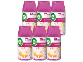 Air Wick Freshmatic Légfrissítő utántöltő, Nyári hangulat, 6 x 250 ml Air Wick Freshmatic Légfrissítő utántöltő, Nyári hangulat, 6 x 250 ml