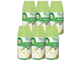 Air Wick Freshmatic Légfrissítő utántöltő, Fehér virágok, 6 x 250 ml Air Wick Freshmatic Légfrissítő utántöltő, Fehér virágok, 6 x 250 ml