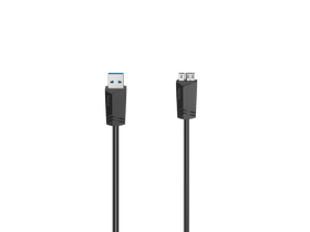 Hama 200626 FIC USB-A - Micro USB-B Kábel, 0,75 m