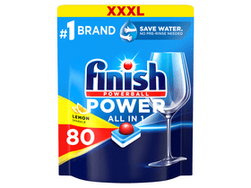 Finish Power All in 1 Citromos mosogatógép tabletta, 80 db Finish Power All in 1 Citromos mosogatógép tabletta, 80 db