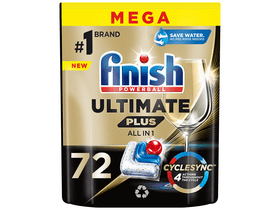 Finish Ultimate Plus All in 1 Regular Mosogatógép kapszula, 72 db Finish Ultimate Plus All in 1 Regular Mosogatógép kapszula, 72 db