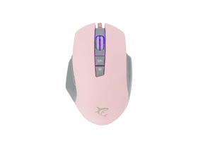 White Shark Gareth Gamer egér, pink (GM-5009P)