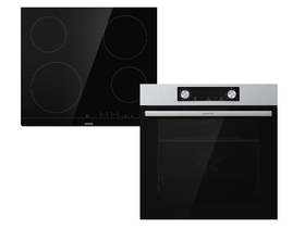 Gorenje BO6737E02X Beépíthető sütő + Gorenje ECT41SC Beépíthető kerámia főzőlap Gorenje BO6737E02X Beépíthető sütő + Gorenje ECT41SC Beépíthető kerámia főzőlap