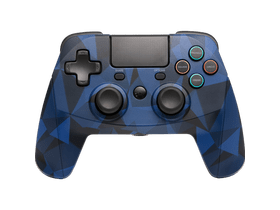 Snakebyte PS4 GamePad 4 S - vezeték nélküli kontroller - kék terepmintás Snakebyte PS4 GamePad 4 S - vezeték nélküli kontroller - kék terepmintás