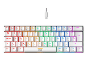 Dyras GS-KEYB903WH Gaming billentyűzet, 60% Dyras GS-KEYB903WH Gaming billentyűzet, 60%