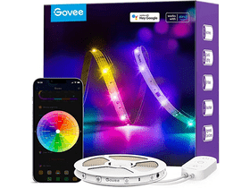 Govee RGBIC Basic Wi-Fi + Bluetooth LED Szalag, 5 m (H618A) Govee RGBIC Basic Wi-Fi + Bluetooth LED Szalag, 5 m (H618A)
