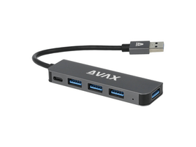 AVAX HB900 PRIME 4-port USB 3.0 + Type-C HUB AVAX HB900 PRIME 4-port USB 3.0 + Type-C HUB