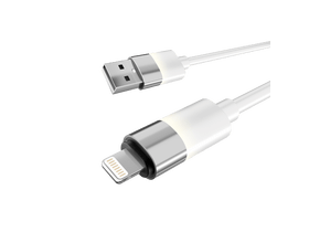 Avax CB314 GLOWY 27W USB-C - Lightning gyorstöltő kábel 1m, fehér