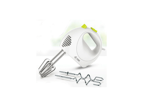 Kézimixer 200W, fehér és zöld Kézimixer 200W, fehér és zöld