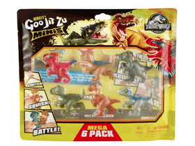 Goo Jit Zu: Jurassic World rastezljivi mini set, 6 komada (42543) Goo Jit Zu: Jurassic World rastezljivi mini set, 6 komada (42543)