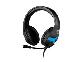Konix - MYTHICS PS4 Gaming Fejhallgató, Fekete-kék Konix - MYTHICS PS4 Gaming Fejhallgató, Fekete-kék