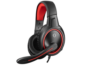 Snopy Fejhallgató - SN-GX1 ERGO, fekete/piros Snopy Fejhallgató - SN-GX1 ERGO, fekete/piros