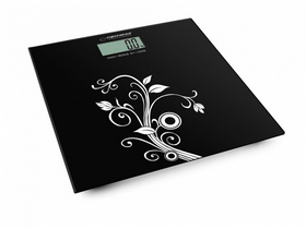 Esperanza Yoga fürdoszoba mérleg, fekete Esperanza Yoga fürdoszoba mérleg, fekete