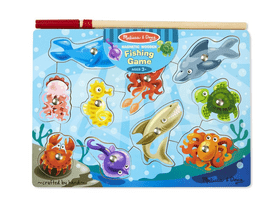 Melissa & Doug fa készségfejlesztő játék, mágneses horgászat Melissa & Doug fa készségfejlesztő játék, mágneses horgászat