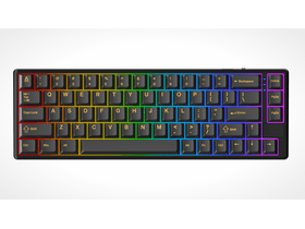 Avax GM01B Pro 65% Gasket RGB tri-mode Mechanikus billentyűzet Avax GM01B Pro 65% Gasket RGB tri-mode Mechanikus billentyűzet