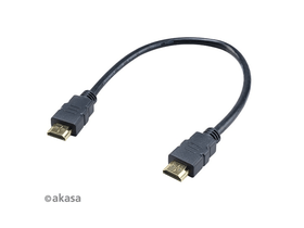 KAB Akasa HDMI 4K kábel - AK-CBHD25-30BK - 30 cm