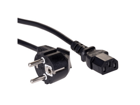 Akyga AK-PC-06C PC tápkábel, 3m Akyga AK-PC-06C PC tápkábel, 3m