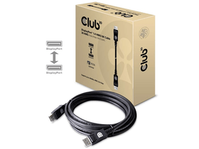 KAB Club3D DisplayPort 1.4 HBR3 8K60Hz 28AWG kábel M/M - 3m