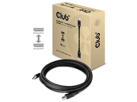 KAB Club3D DisplayPort 1.4 HBR3 8K60Hz kábel M/M - 5m