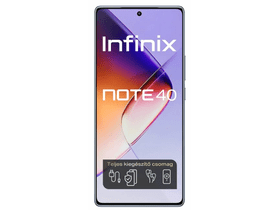 Infinix Note 40 8/256GB + vezeték nélküli töltőpad (Fekete)