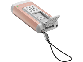 LEDLENSER K6R safety tölthető kulcstartós lámpa/riasztóval Li-ion 400lm rózsa-arany