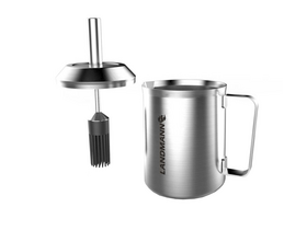 Landmann 15546 Lonac za umak sa silikonskom četkom Landmann 15546 Lonac za umak sa silikonskom četkom