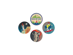 Sammies Ergofit matricaszett, 4 db-os (92307-2058) Sammies Ergofit matricaszett, 4 db-os (92307-2058)