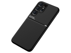 Gigapack Samsung Galaxy S23 Ultra Szilikon tok, fekete (134709)