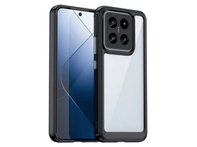 Gigapack Xiaomi 14 Szilikon tok, fekete/átlátszó (GP-155389) Gigapack Xiaomi 14 Szilikon tok, fekete/átlátszó (GP-155389)