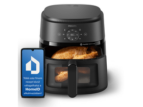 Series 2000 Airfryer, 6.3L, fekete