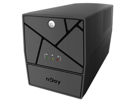 NJOY Szünetmentes  2000VA - Keen 2000 USB (4 Schuko, line-interaktív, USB menedzsment, RJ11/45 vonalvédelem, fekete)