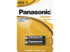 Panasonic LR03APB/2BP 1,5V AAA/mikro tartós alkáli elem, 2 db Panasonic LR03APB/2BP 1,5V AAA/mikro tartós alkáli elem, 2 db
