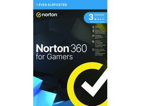 Norton 360 for Gamers 50GB vírusirtó szoftver, 1 felhasználó, 3 eszközre, 1 éves
