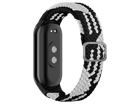 Gigapack Xiaomi Smart Band 8/9 Pótszíj, fekete/fehér (GP-149542) Gigapack Xiaomi Smart Band 8/9 Pótszíj, fekete/fehér (GP-149542)