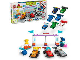 LEGO® DUPLO® City Adventures F1® trkaći automobili i vozači (10445) LEGO® DUPLO® City Adventures F1® trkaći automobili i vozači (10445)