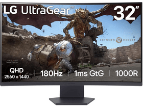 LG 32GS60QC-B 32” QHD Ívelt gamer monitor LG 32GS60QC-B 32” QHD Ívelt gamer monitor
