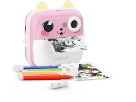 LAMAX InstaKid2 Plus Gyerekkamera, rózsaszín LAMAX InstaKid2 Plus Gyerekkamera, rózsaszín